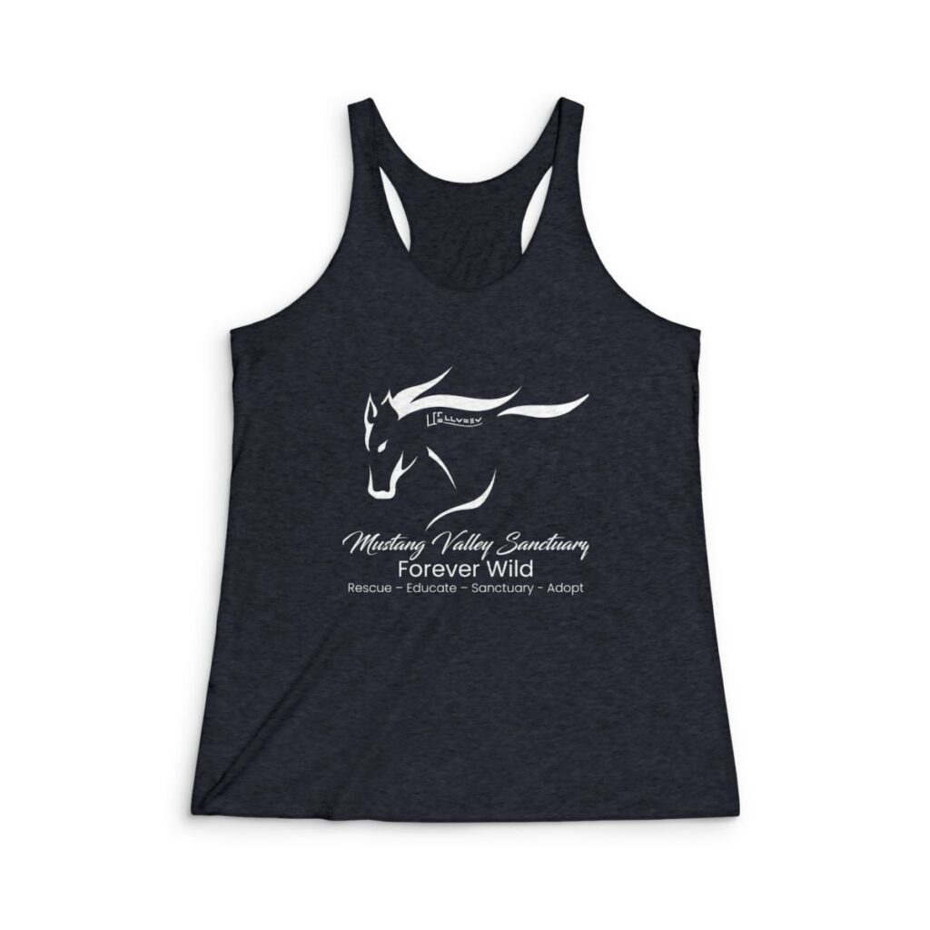 tank-top Link to buy mustang Valley Sanctuary tank top in blue or black